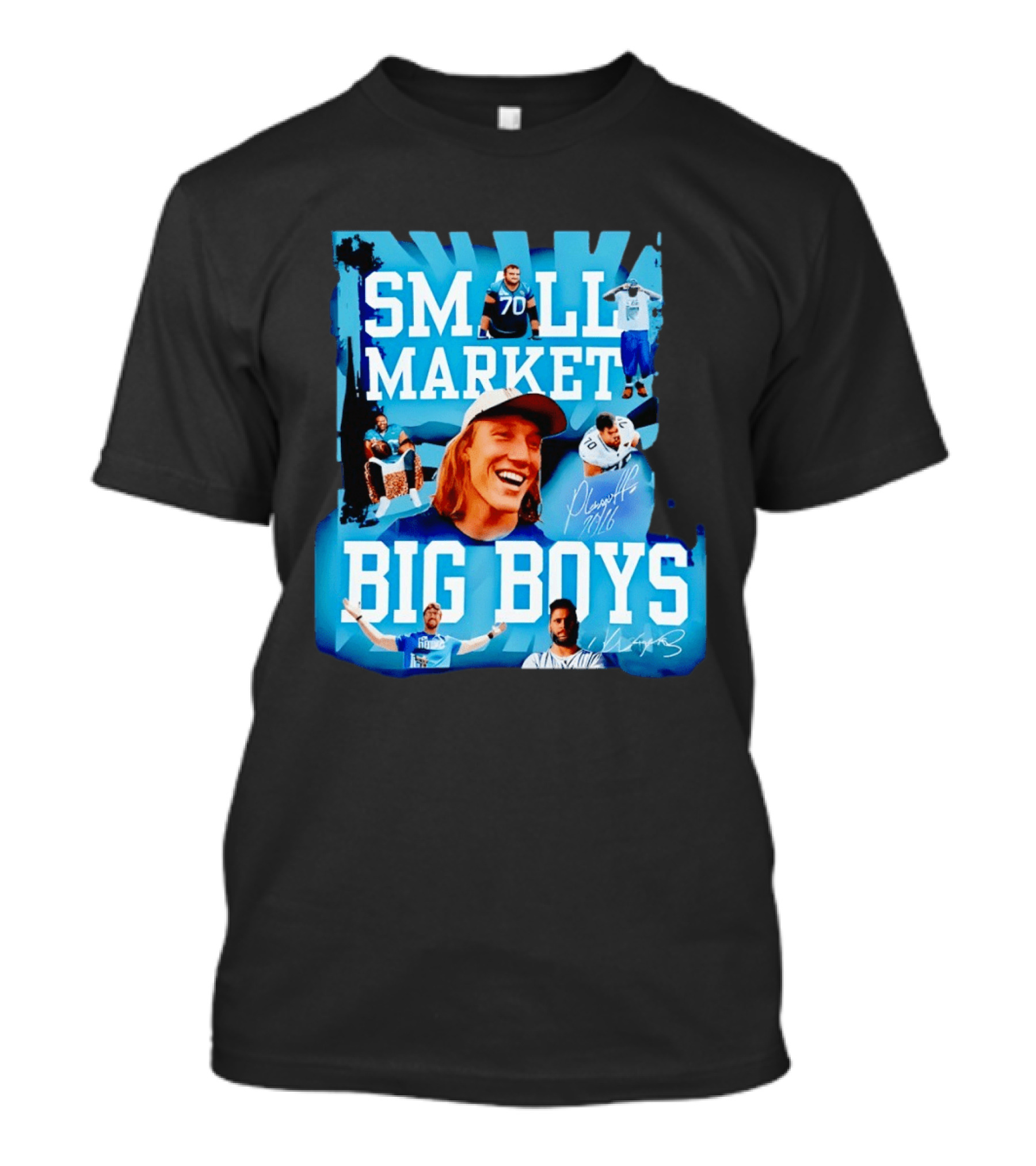 Small Market Big Boys Trevor Lawrence Jacksonville Jaguars Playoffs 2016 T-Shirt