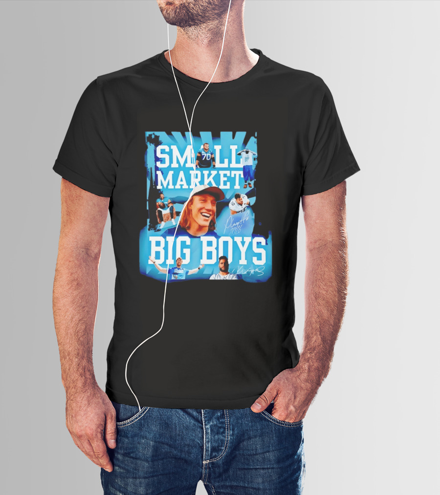 Small Market Big Boys Trevor Lawrence Jacksonville Jaguars Playoffs 2016 T-Shirt