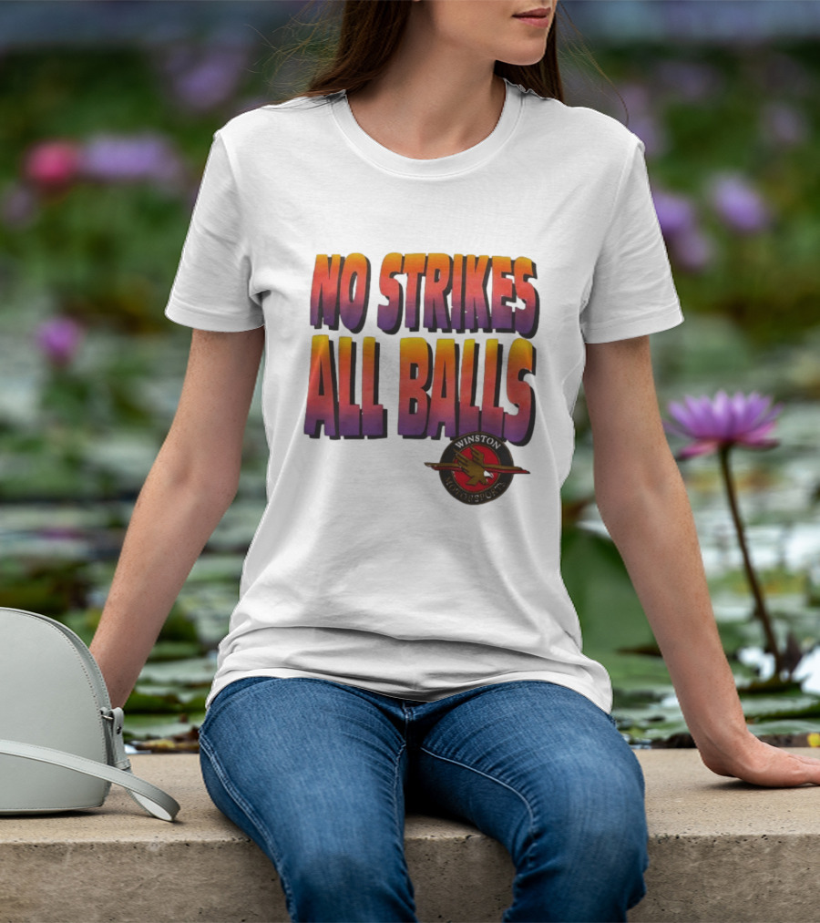 Winston Motorsports No Strikes All Balls T-Shirt