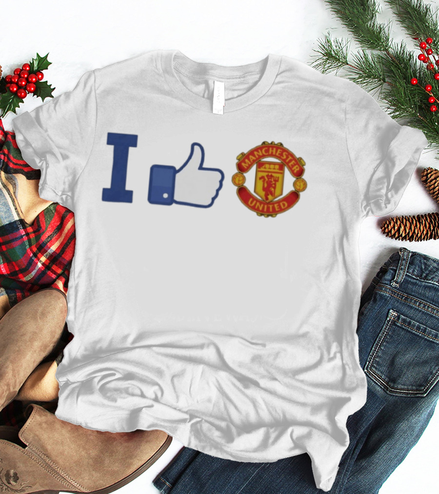 I Like Manchester United Thumbs Up T-Shirt