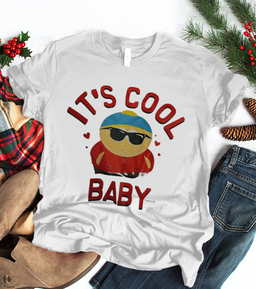 South Park It's Cool Baby Cartman Sunglasses T-Shirt