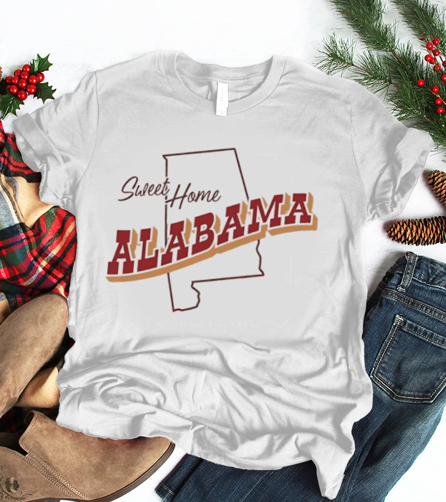 Sweet Home Alabama Map T-Shirt