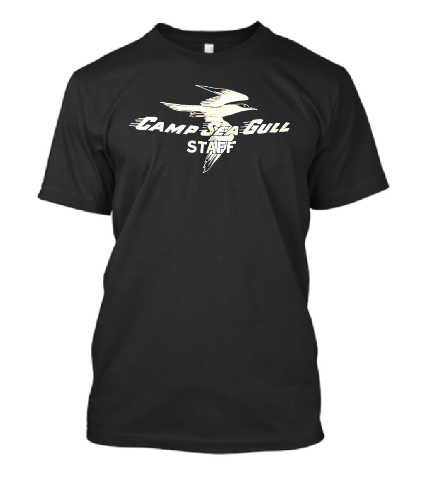 Camp Sea Gull Staff Seagull Flying T-Shirt