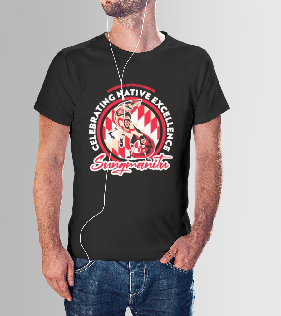 Celebrating Native Excellence Sungmatitu 2026 Native American Heritage T-Shirt