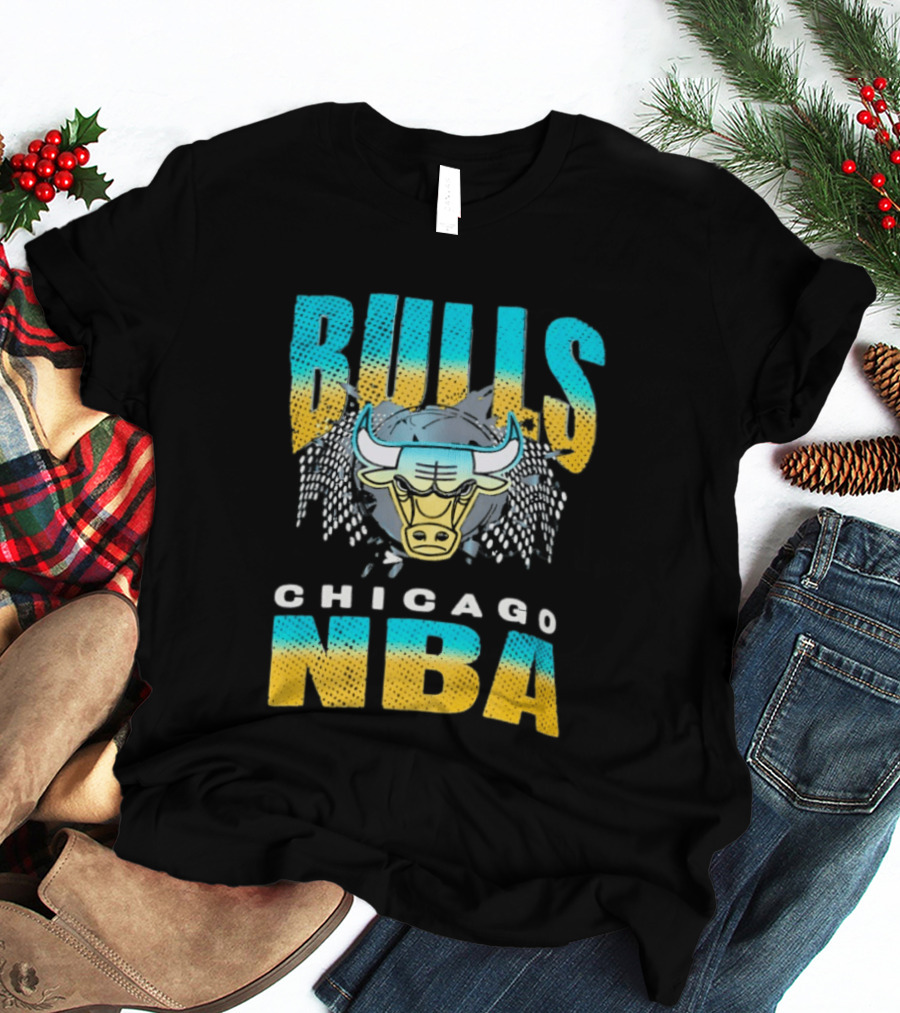 Chicago Bulls NBA Head Bull T-Shirt
