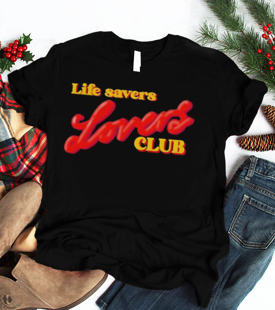 Life Savers Lovers Club Vintage Candy Enthusiasts T-Shirt