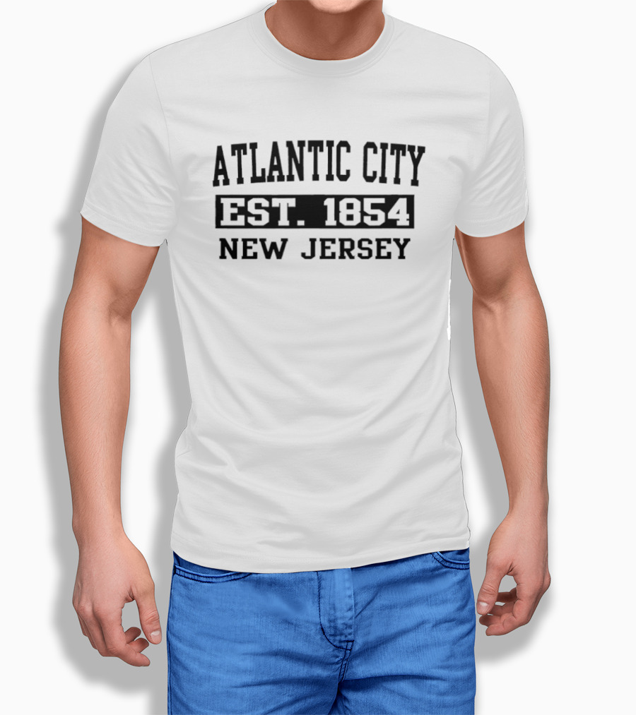 Atlantic City New Jersey Est. 1854 Historic Appeal T-Shirt