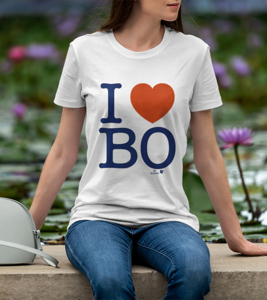 I Heart Bo Bichette Fan Apparel MLB Toronto Baseball T-Shirt