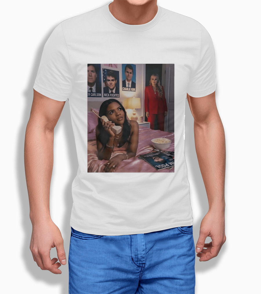 Candace Owens Phone Call Tucker Carlson Nick Fuentes Charlie Kirk S T-Shirt
