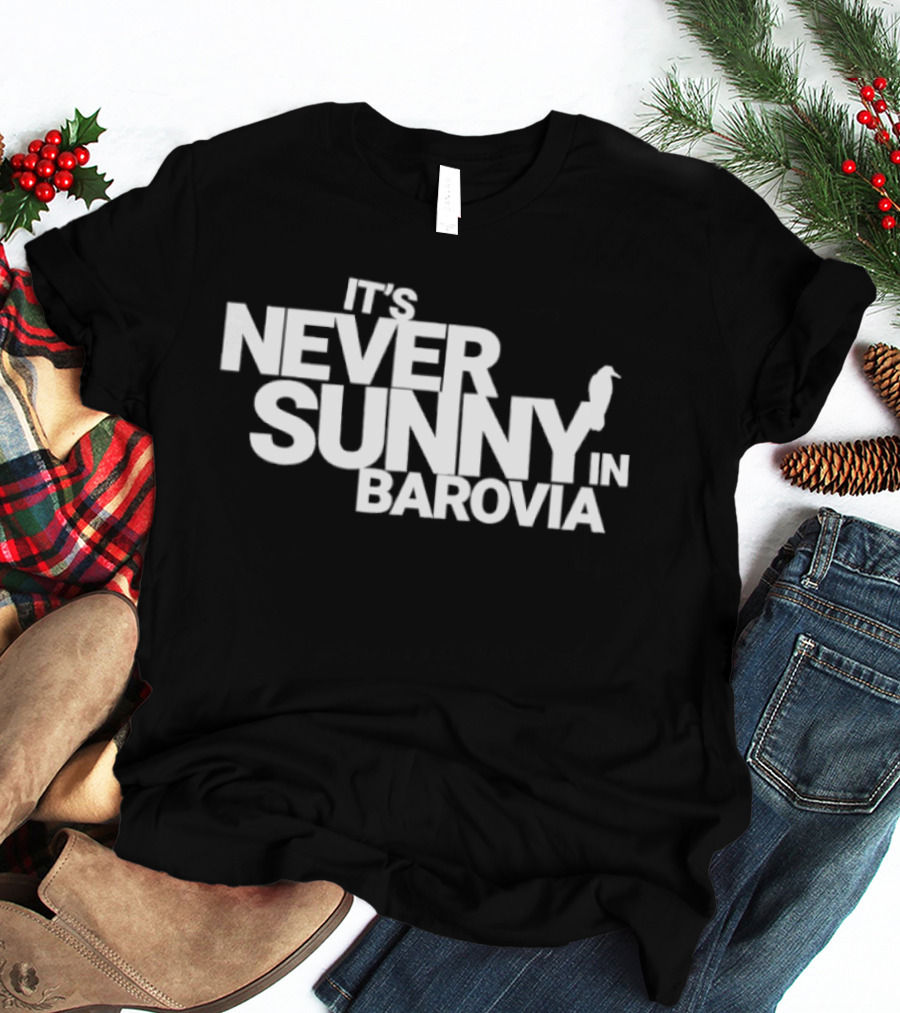 It's Never Sunny In Barovia Raven T-Shirt