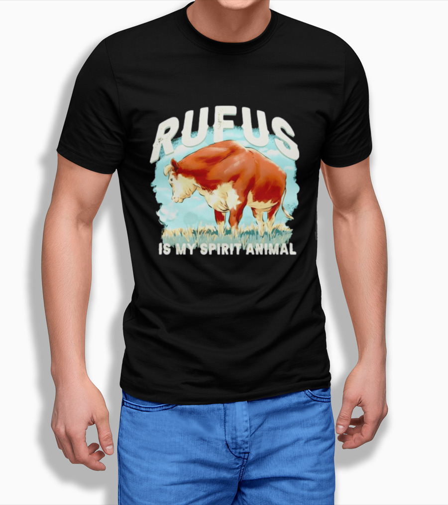Rufus The Bull Is My Spirit Animal T-Shirt