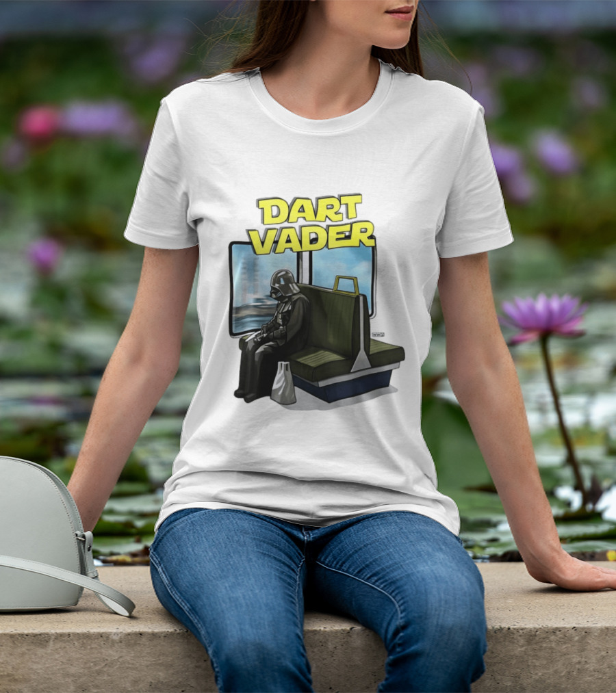 Dart Vader On Train Journey T-Shirt
