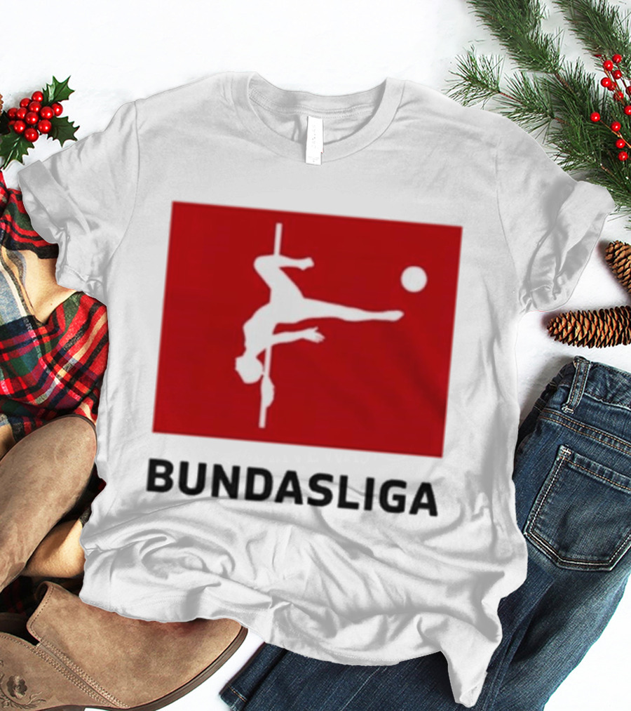 CA$HANOVA BULHAR BUNDASLIGA Parody Soccer Pole Dance Icon Red T-Shirt