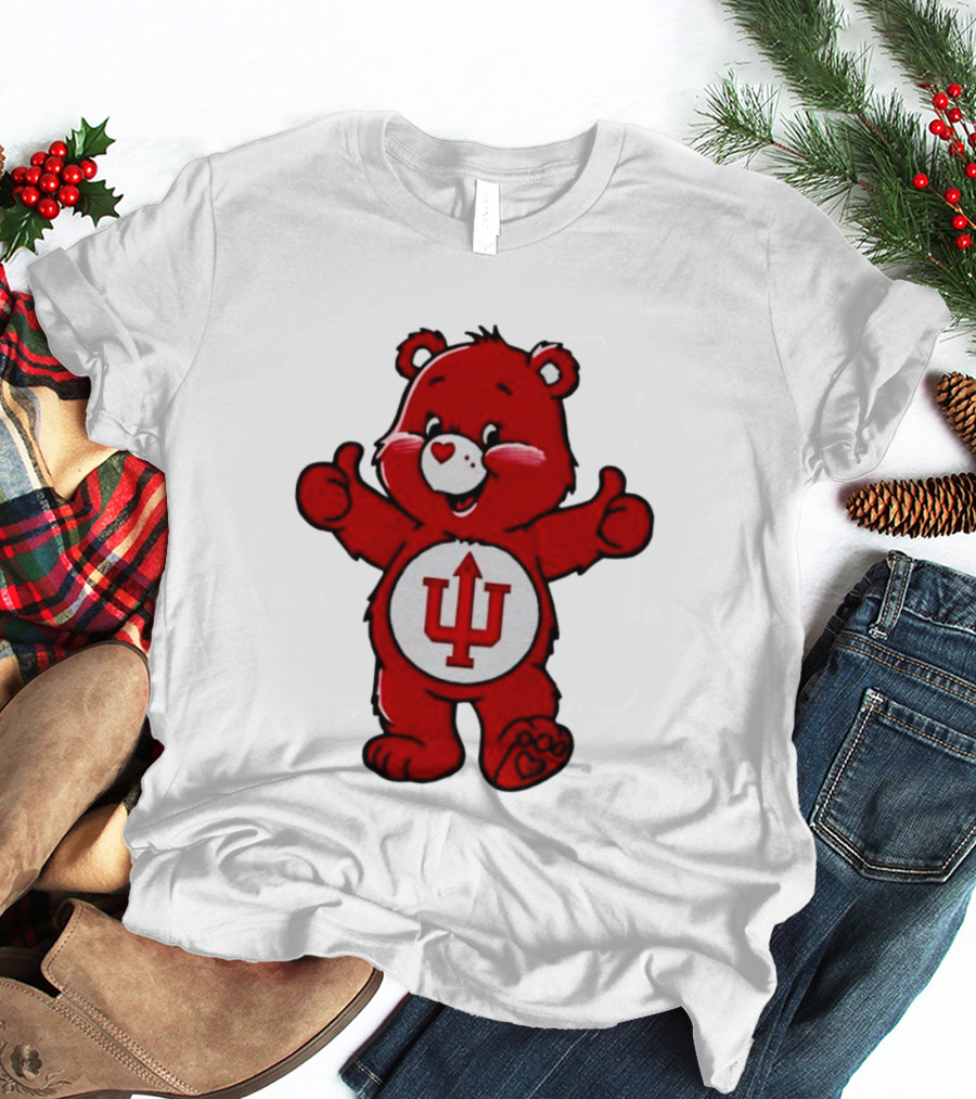 Indiana Hoosiers Bear Mascot Thumbs Up T-Shirt