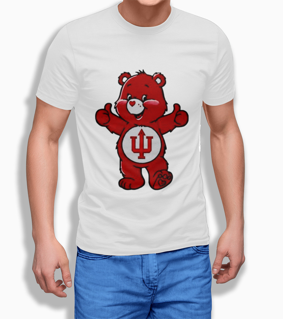 Indiana Hoosiers Bear Mascot Thumbs Up T-Shirt