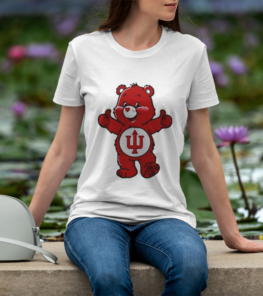 Indiana Hoosiers Bear Mascot Thumbs Up T-Shirt