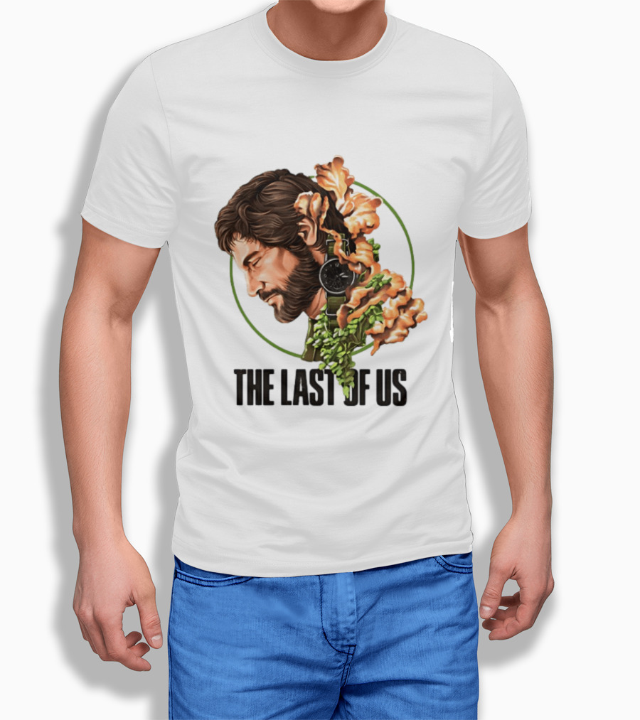 The Last Of Us Joel Portrait With Nature T-Shirt