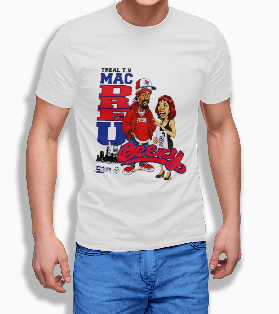 Treal TV Mac Dre U Beezy Fresno T-Shirt