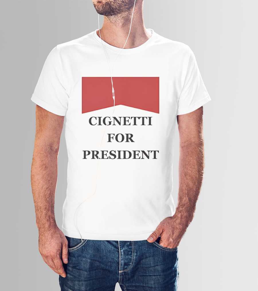 Cignetti For President Marlboro T-Shirt