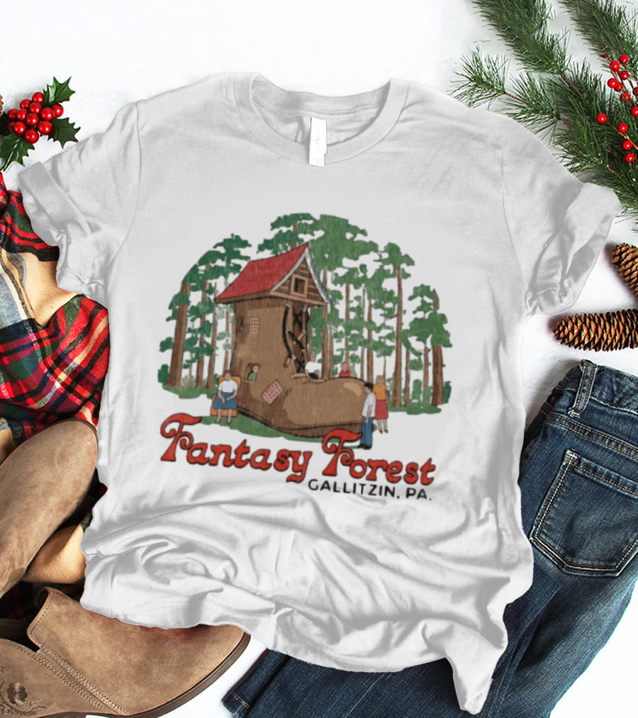 Fantasy Forest Gallitzin PA Boot House Adventure T-Shirt