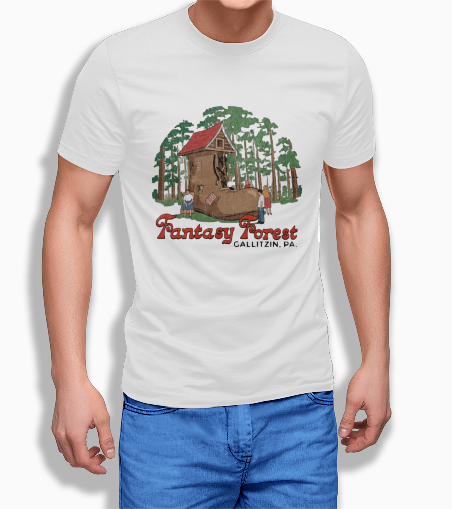 Fantasy Forest Gallitzin PA Boot House Adventure T-Shirt