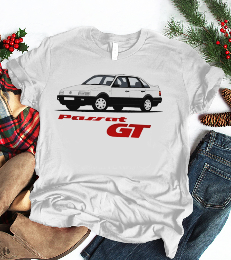 Volkswagen Passat GT B3 Classic Vintage Car T-Shirt