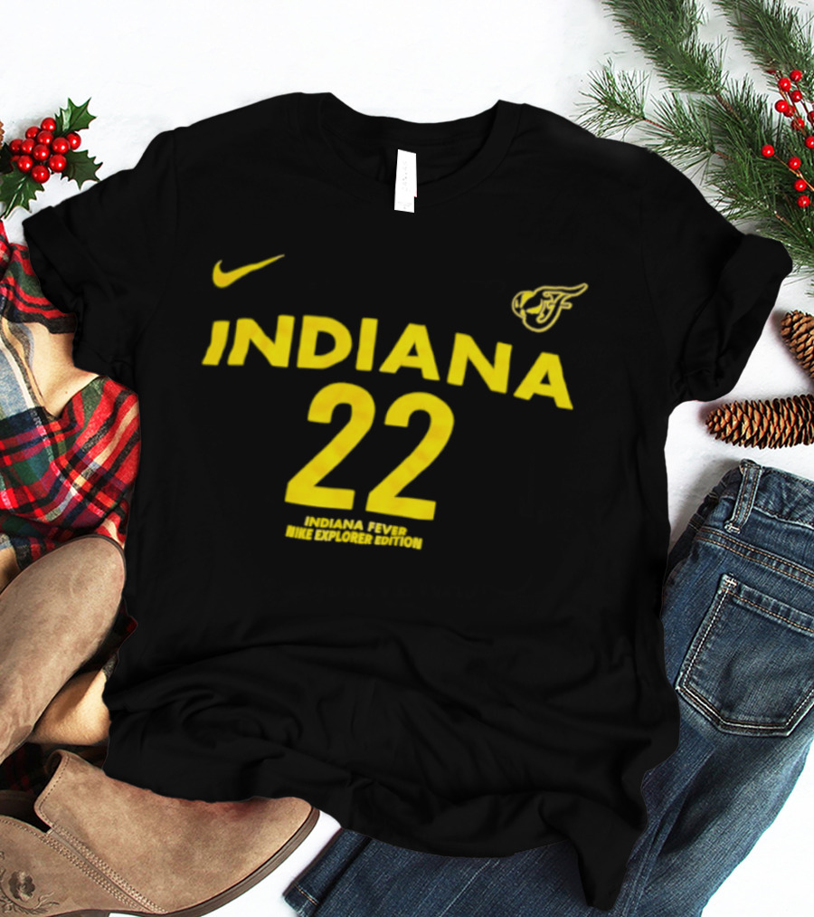 Nike Indiana Fever 22 Caitlin Clark Explorer Edition T-Shirt