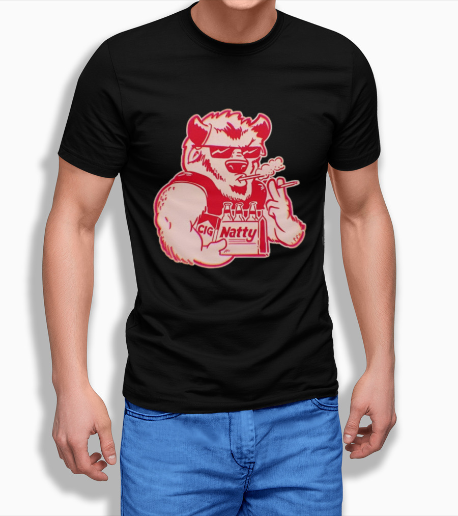 Coach Cignetti Indiana Hoosiers Football Bison Smoking CIG Natty T-Shirt