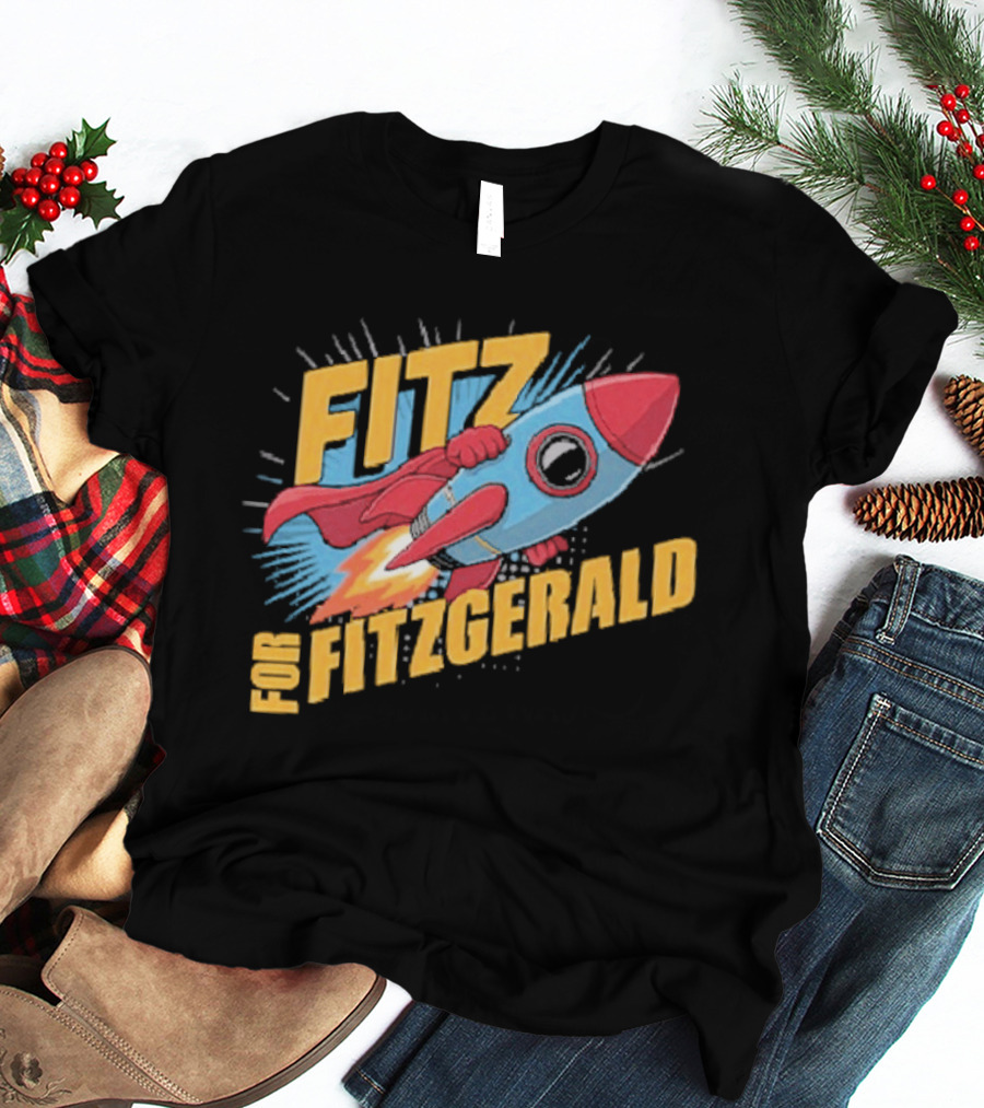 FITZ For FITZGERALD Rocketship T-Shirt