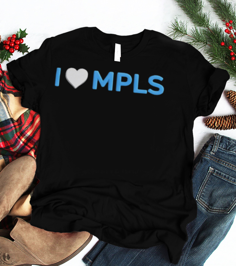 I Love MPLS Heart Minneapolis T-Shirt