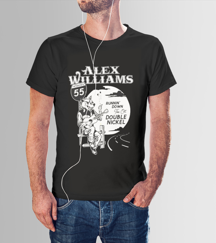 Alex Williams 55 Runnin' Down The Ol' Double Nickel T-Shirt