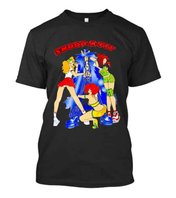 Snoop Doggy Dogg Snoop A Fly Anime Girls Colorful T-Shirt