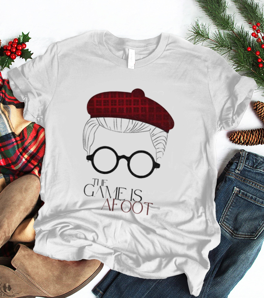 Alan Cumming Traitors The Game Is Afoot Red Beret Glasses T-Shirt