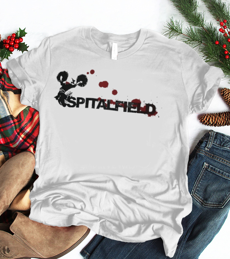 Spitalfield Band Blood Splatter Grunge T-Shirt