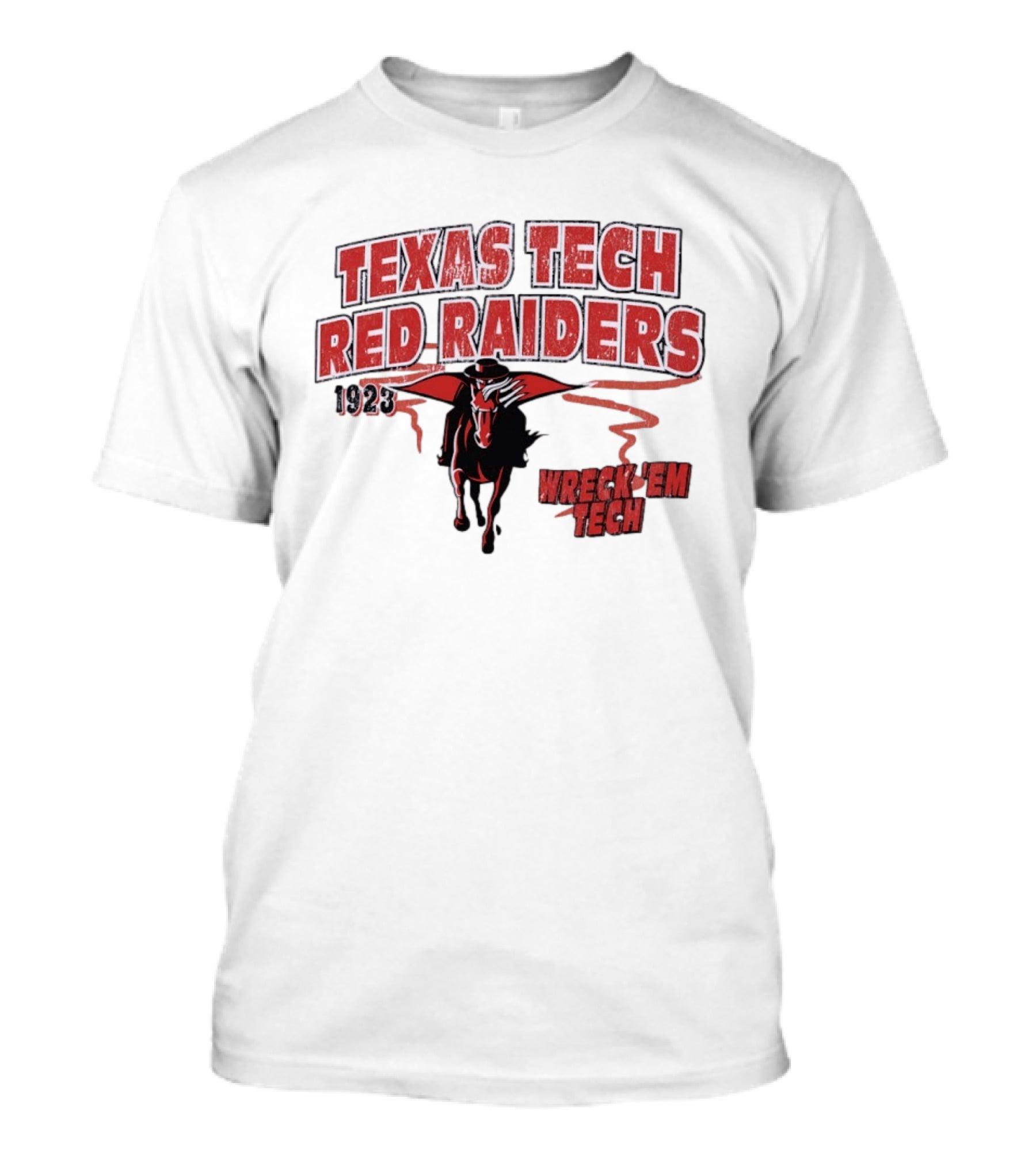 Texas Tech Red Raiders 1923 Wreck 'Em Tech Horse T-Shirt