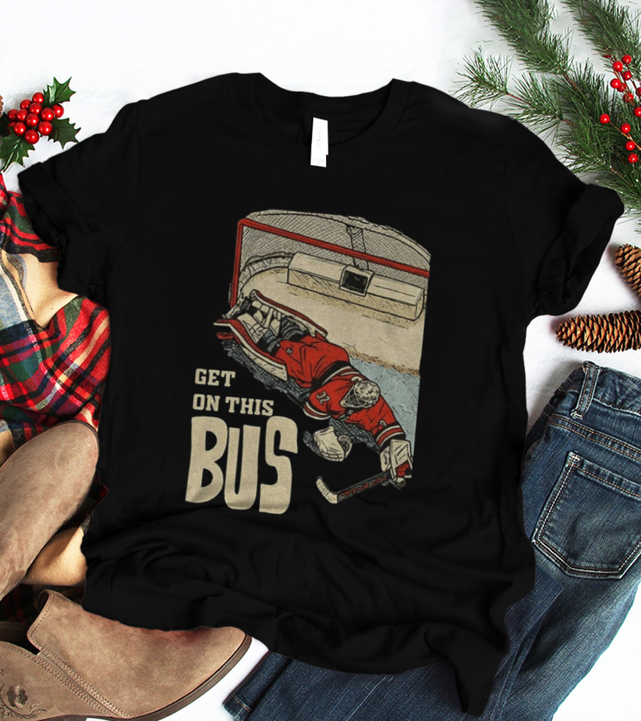 Brandon Bussi Carolina Hurricanes Get On This Bus NHL T-Shirt