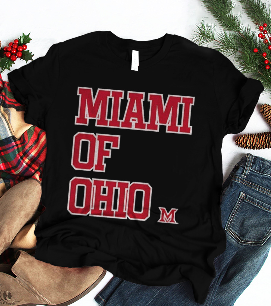 Miami Of Ohio RedHawks Basketball M T-Shirt
