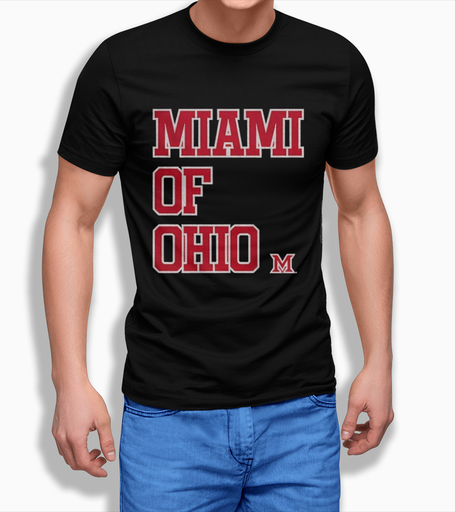 Miami Of Ohio RedHawks Basketball M T-Shirt