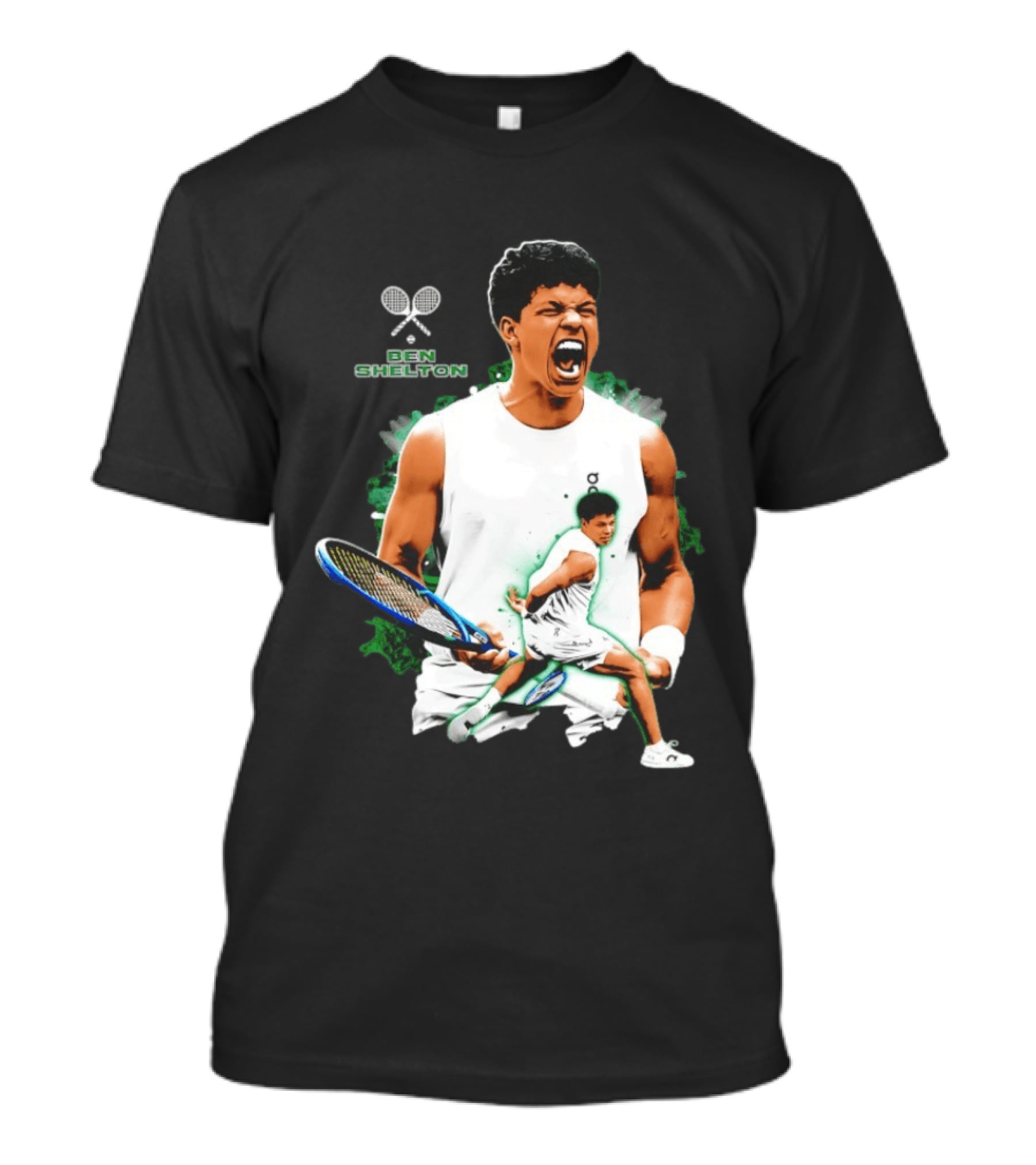 Ben Shelton Tennis Aura Athlete T-Shirt