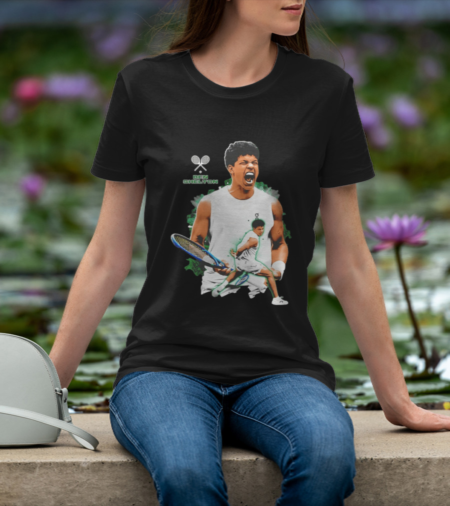 Ben Shelton Tennis Aura Athlete T-Shirt