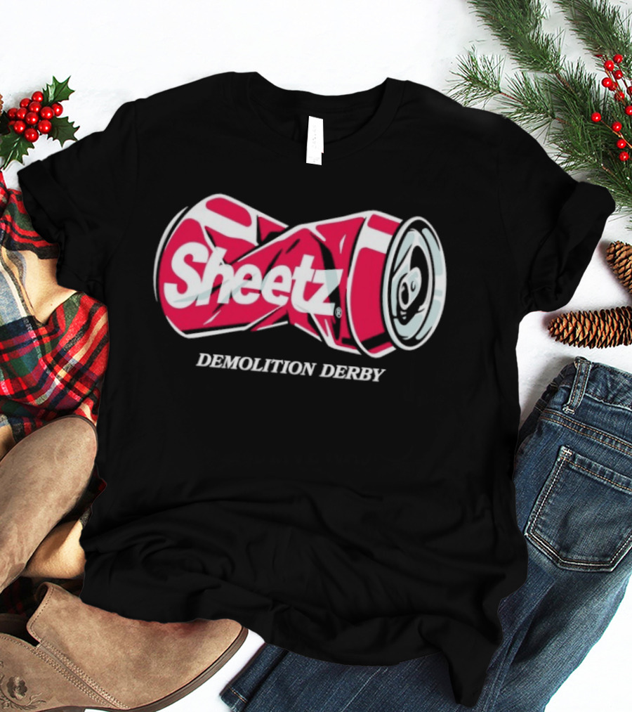Sheetz Demolition Derby Crushed Can T-Shirt