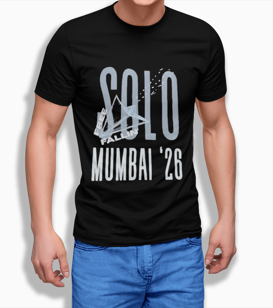 Solo Free Fallin' Mumbai '26 Adventure T-Shirt
