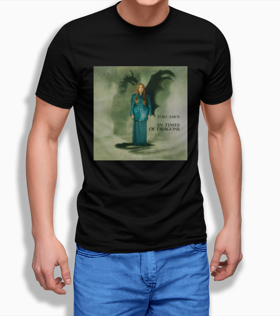 Tori Amos In Times Of Dragons US Tour 2026 Shadowed Dragon T-Shirt