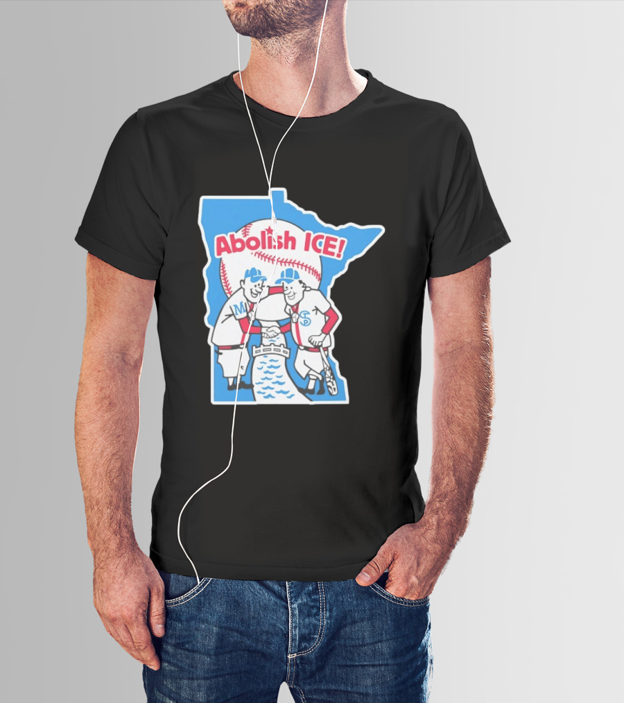 Abolish ICE Twins T-Shirt