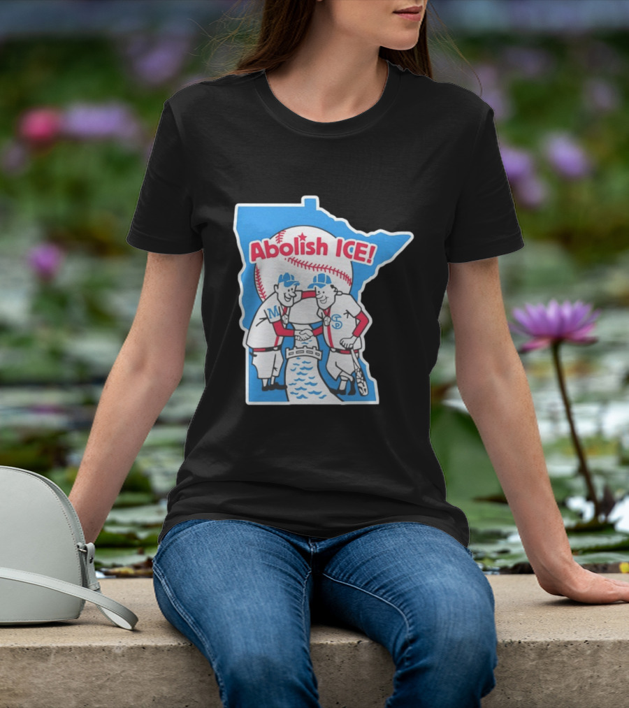Abolish ICE Twins T-Shirt