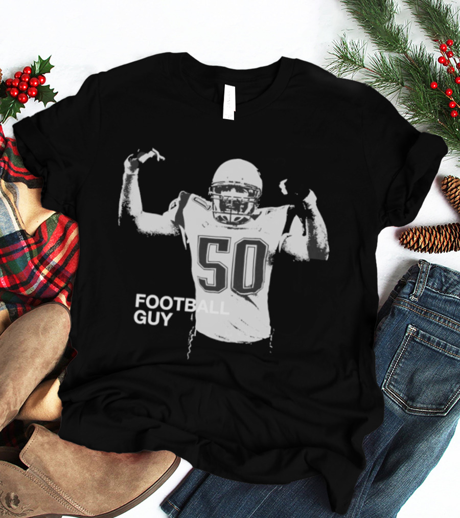 Mike Vrabel Number 50 Football Guy Flex T-Shirt