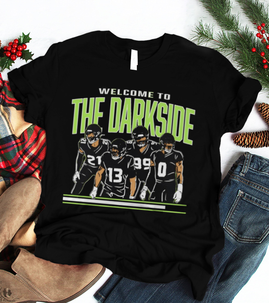 Welcome To The Dark Side Seattle Seahawks Players Football Team T-Shirt
