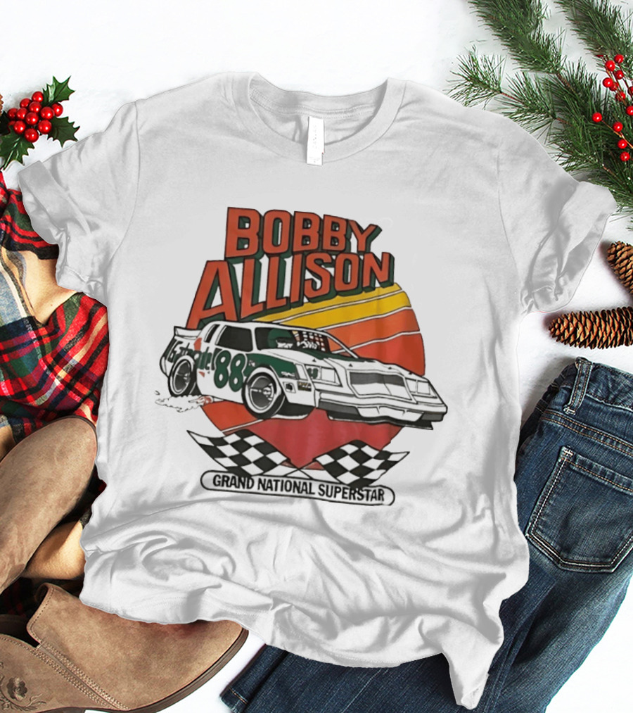 Bobby Allison 88 Racing Legend Grand National Superstar T-Shirt