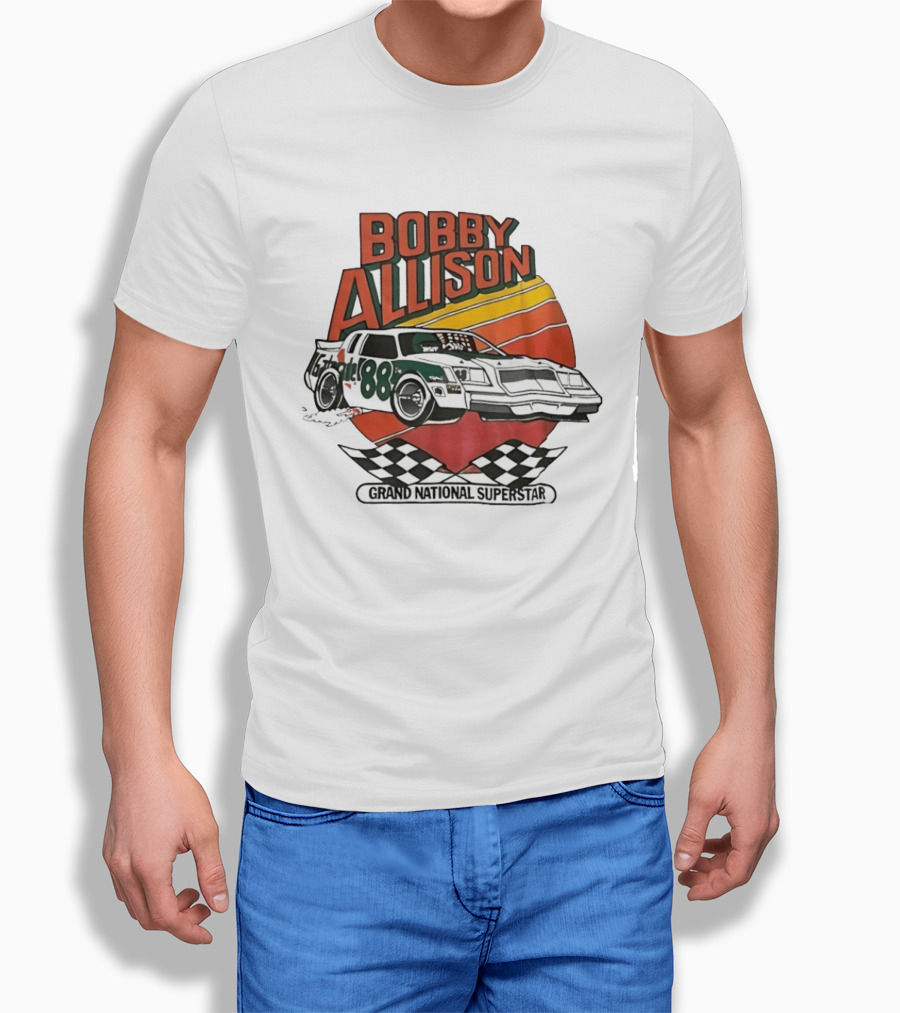 Bobby Allison 88 Racing Legend Grand National Superstar T-Shirt