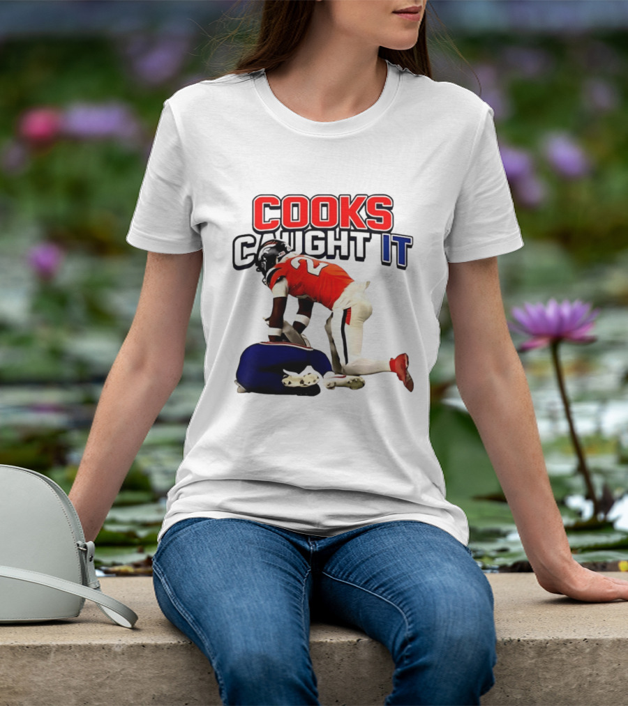 Buffalo Bills Mafia Cooks Caught It Football Play T-Shirt